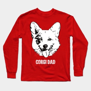 Corgi Dad Long Sleeve T-Shirt